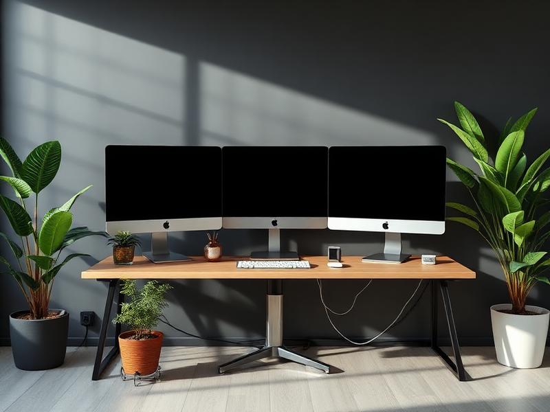 Modern digital marketing office setup at Ravi Digital Agency